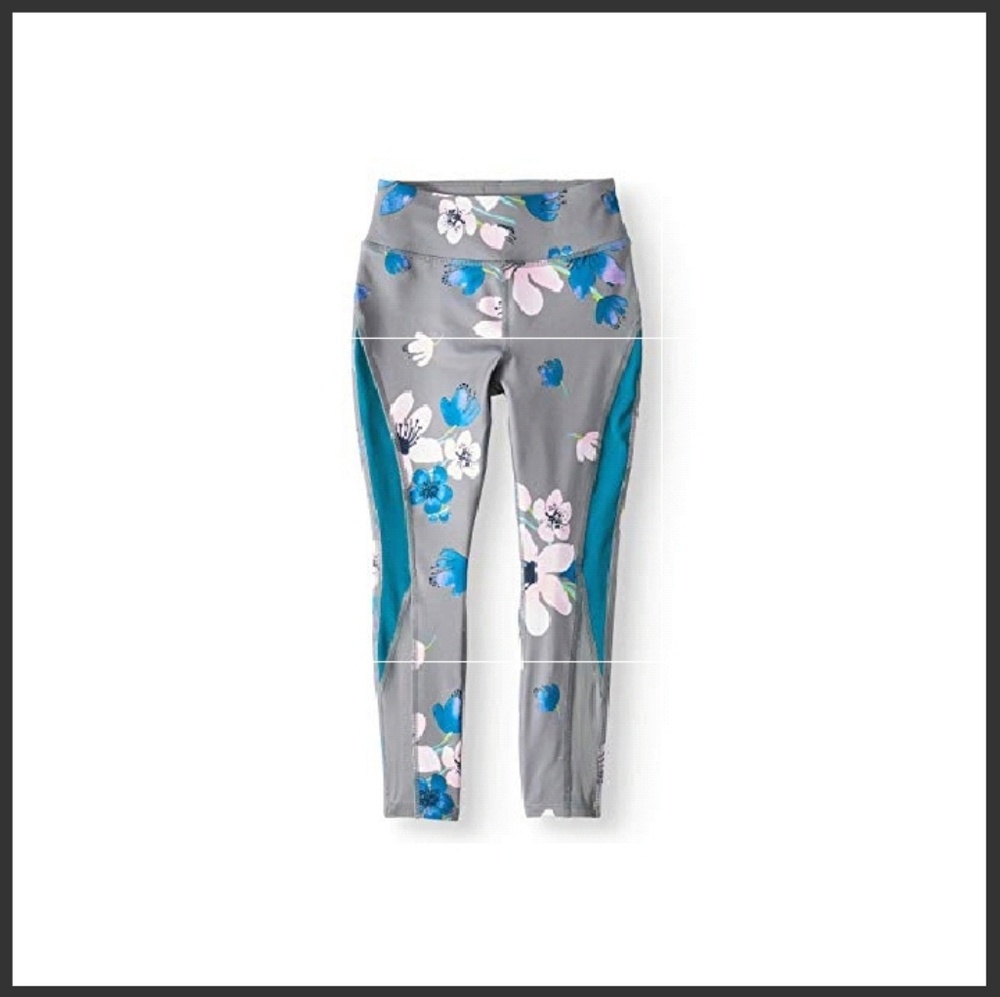 Avia Girl's Performance Printed Mesh Leggings